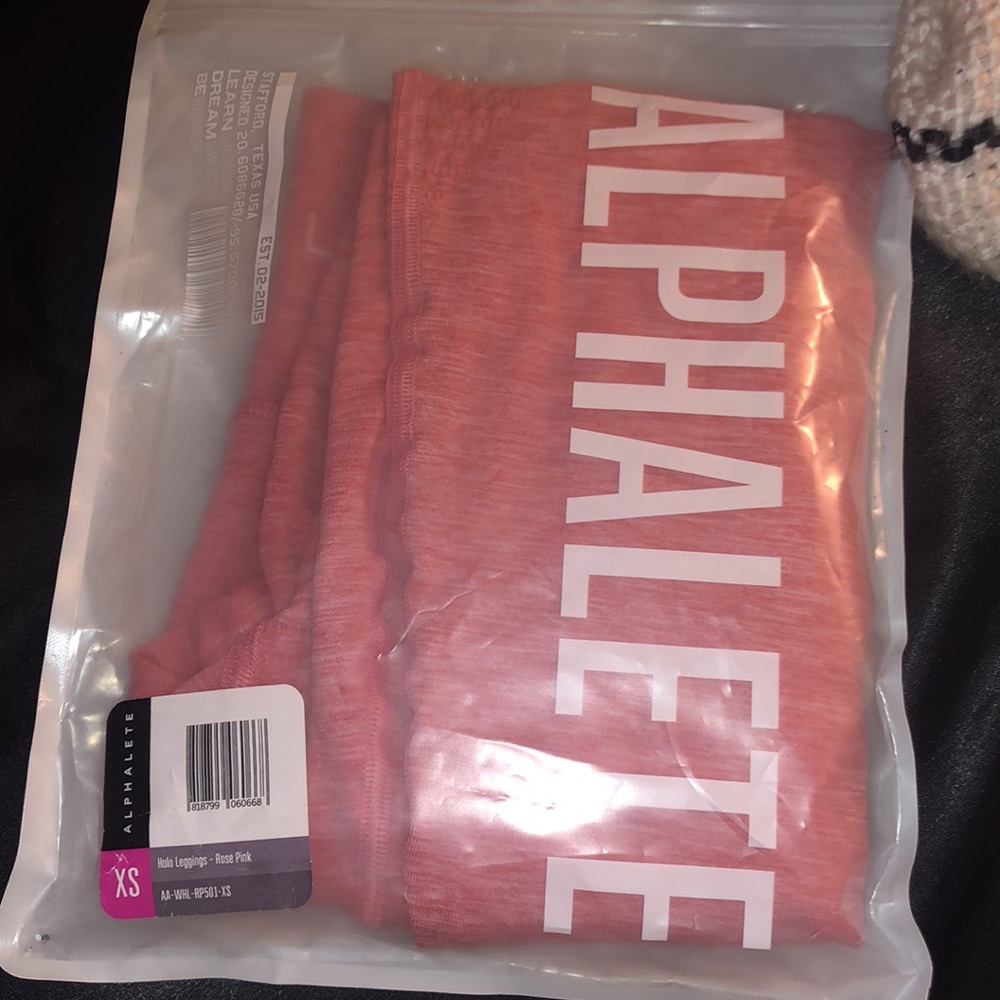 Alphalete Halo Leggings Rose Pink
